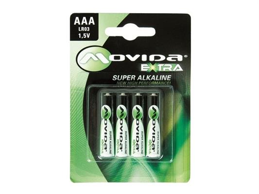 Pila ministilo alkaline 4pz. Movida