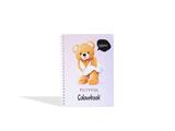 Quaderno A5 spiralato Funny and bears Colourbook - 5mm