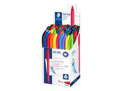 Penna a sfera ball 4320 50pz assortiti