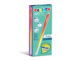 Penna cancellina Carioca Oops Easy 12pz. - Rosso