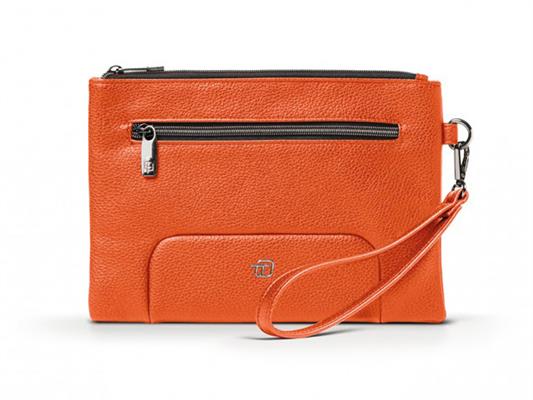 Pochette Gate Paint ecopelle InTempo - Arancione
