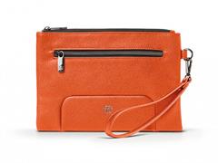 Pochette Gate Paint ecopelle InTempo - Arancione