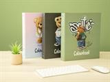 Custodia A4 4 anelli Funny and bears Colourbook