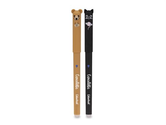Penna gel Cancellotta Quokka A+B - Blu