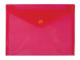 Busta A4 con bottone 5pz. - Rosso