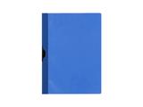 Cartellina con fermo laterale - Blu