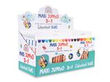 Espositore 12+12 astucci pastelli Maxi Jumbo Colourbook Kids