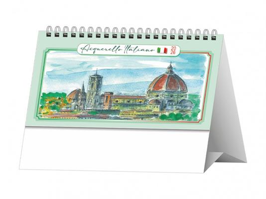 Calendario da tavolo Città d'Italia 19x14,5