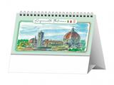 Calendario da tavolo Città d'Italia 19x14,5