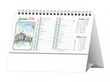 Calendario da tavolo Città d'Italia 19x14,5