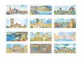 Calendario da tavolo Città d'Italia 19x14,5