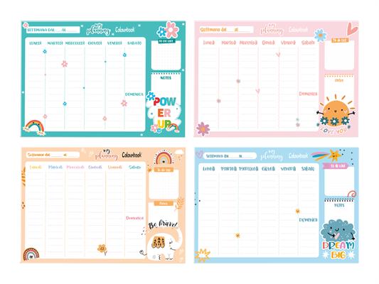 Planning 24x34 Good vibes Colourbook