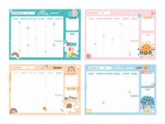 Planning 24x34 Good vibes Colourbook