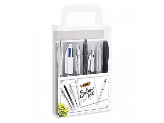 Bic silver set