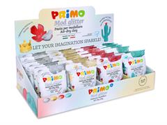 Pasta per modellare Primo glitter 24pz - Assortiti