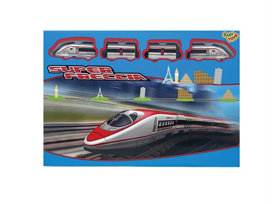 Pista treno super freccia a batteria