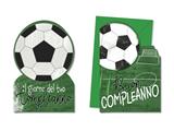 Biglietto compleanno calcio