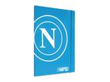 Cartella A4 con elastico dorso 1 SSC Napoli by Colourbook