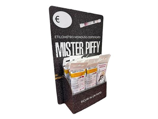 Espositore Alchol tester etilometro monouso 30pz