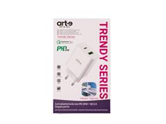 Alimentatore rete rapido 20W type C + USB