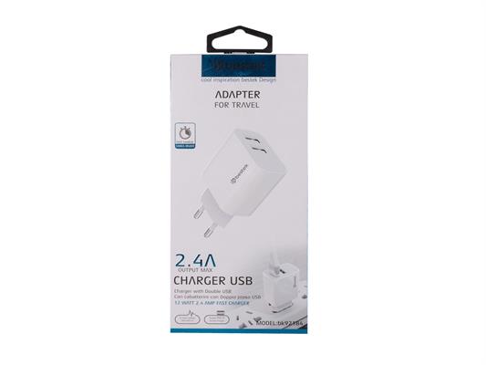 Alimentatore rete 2 porte USB