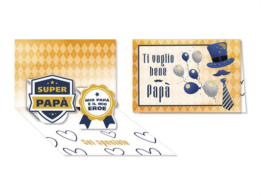 Biglietto pop up papà