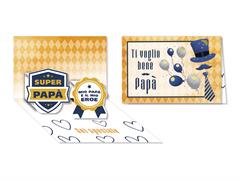 Biglietto pop up papà