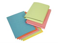 Cartella Zaffiro 3 lembi 50pz colori assortiti