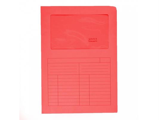 Cartella Sintex 50pz - Rosso