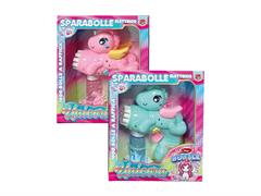 Sparabolle elettrico unicorn