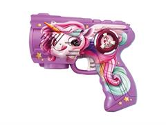 Bubble gun unicorn con luce led