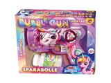 Bubble gun unicorn con luce led