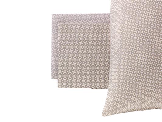 Completo letto matrimoniale Lay - Beige