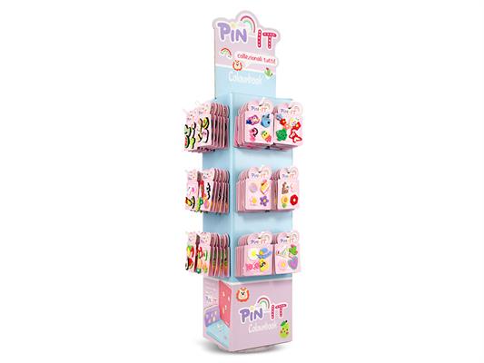 Espositore da banco Pin It Colourbook