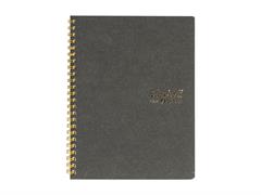 Quaderno A4 spiralato Live green Ardoise Colourbook - 5mm