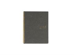 Quaderno A5 spiralato Live green Ardoise Colourbook - 5mm