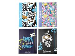 Cartella A4 con elastico dorso 1 Abstract Colourbook