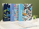 Custodia A4 4 anelli Abstract Colourbook