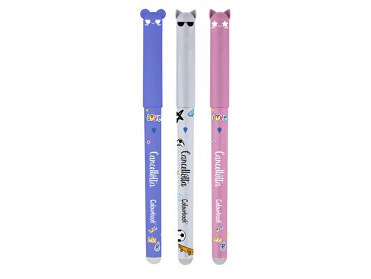 Penna gel Cancellotta Abstract (A+B) - Blu