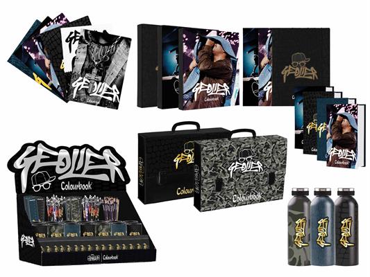 Kit stationery 2025 Geolier x Colourbook