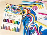 Pennarelli Creativity Colourbook 12pz