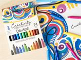 Pennarelli Creativity Colourbook 24pz