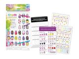 ALBUM CREATIONS NAIL DESIGN COMPACT PORTFOLIO* CRY16
