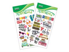 STICKERS SPRING TRAVEL* LE05