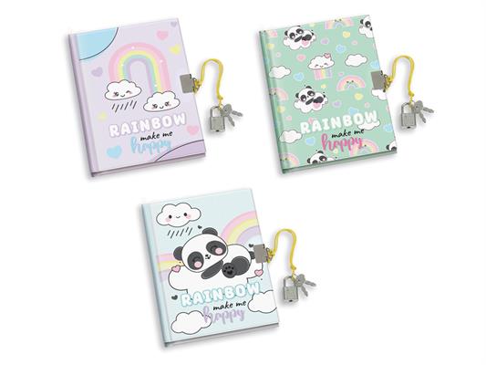 Diario 80 pagine Rainbow