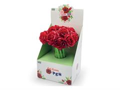 Penna a sfera Flexi Red Roses 16pz