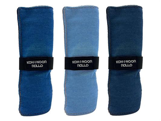 Astuccio arrotolabile Jeans 24 scomparti 12pz