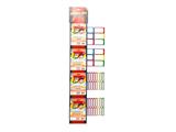 Espositore bustine etichette personalizzabili 40pz - Assortite