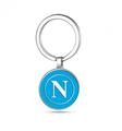 Portachiavi SSC Napoli in acciaio