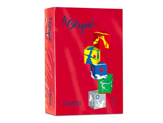 Carta A4 Rosso Melograno 160 g – Risma da 250 Fogli